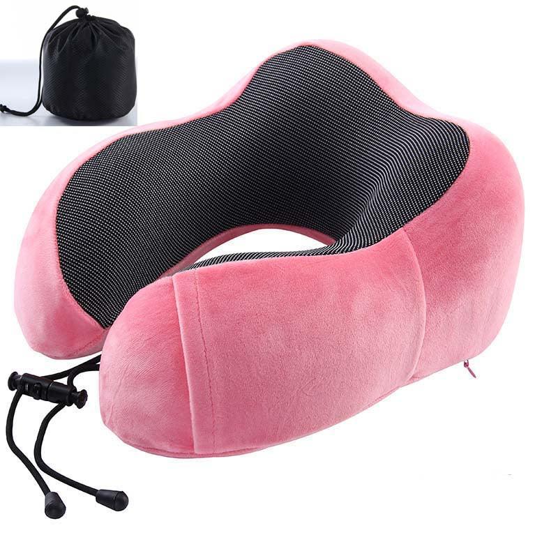 Memory Foam Neck Pillows Headrest Massage Cushion Travel Holiday Vacation Car Seat Rest Pad Neck Pillow Memory Foam Travel Office Car Embrace Cervical Pillow Cotton Neck Pillow Neck Pillow For Traveling Upgraded Travel Neck Pillow Travel Accessories