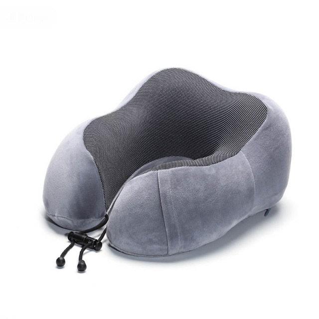 Memory Foam Neck Pillows Headrest Massage Cushion Travel Holiday Vacation Car Seat Rest Pad Neck Pillow Memory Foam Travel Office Car Embrace Cervical Pillow Cotton Neck Pillow Neck Pillow For Traveling Upgraded Travel Neck Pillow Travel Accessories