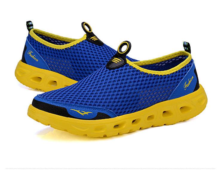 Men Casual Shoes Sneakers Light Breathable Summer Walking Beach Mesh Shoes Comfortable Mesh Work Shoes Athletic Slip On Walking Shoes For Men - STEVVEX Shoes - 109, Athletic Men Shoes, Beach Shoes, Breathable Men Shoes, Comfortable Mens Shoes, Elegant Mens Shoes, Espadrilles, Men Casual Shoes, Men Espadrilles, Men Shoes, Running Shoes, Shoes, Sneakers, Soft Shoes, Sport Mens Shoes, Unisex Espadrilles, Walking Shoes, Women Espadrilles - Stevvex.com