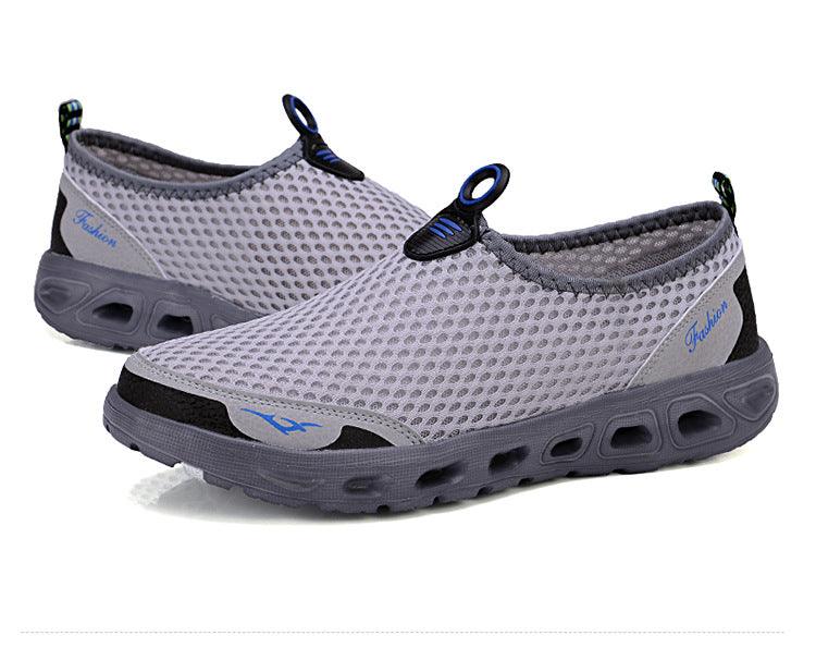 Men Casual Shoes Sneakers Light Breathable Summer Walking Beach Mesh Shoes Comfortable Mesh Work Shoes Athletic Slip On Walking Shoes For Men - STEVVEX Shoes - 109, Athletic Men Shoes, Beach Shoes, Breathable Men Shoes, Comfortable Mens Shoes, Elegant Mens Shoes, Espadrilles, Men Casual Shoes, Men Espadrilles, Men Shoes, Running Shoes, Shoes, Sneakers, Soft Shoes, Sport Mens Shoes, Unisex Espadrilles, Walking Shoes, Women Espadrilles - Stevvex.com