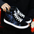 Men Fashion Sneakers Canvas Breathable Cool Street Sneakers Black Blue Red Men's Causal Shoes Comfortable Light Casual High Quality New Fashion Walking Sneakers