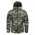 Men Green Autumn Camouflage Jacket Men's Lightweight Water-Resistant Jacket Tactical Clothing  Male Camouflage Windbreaker Breathable Outdoor Snow Jacket