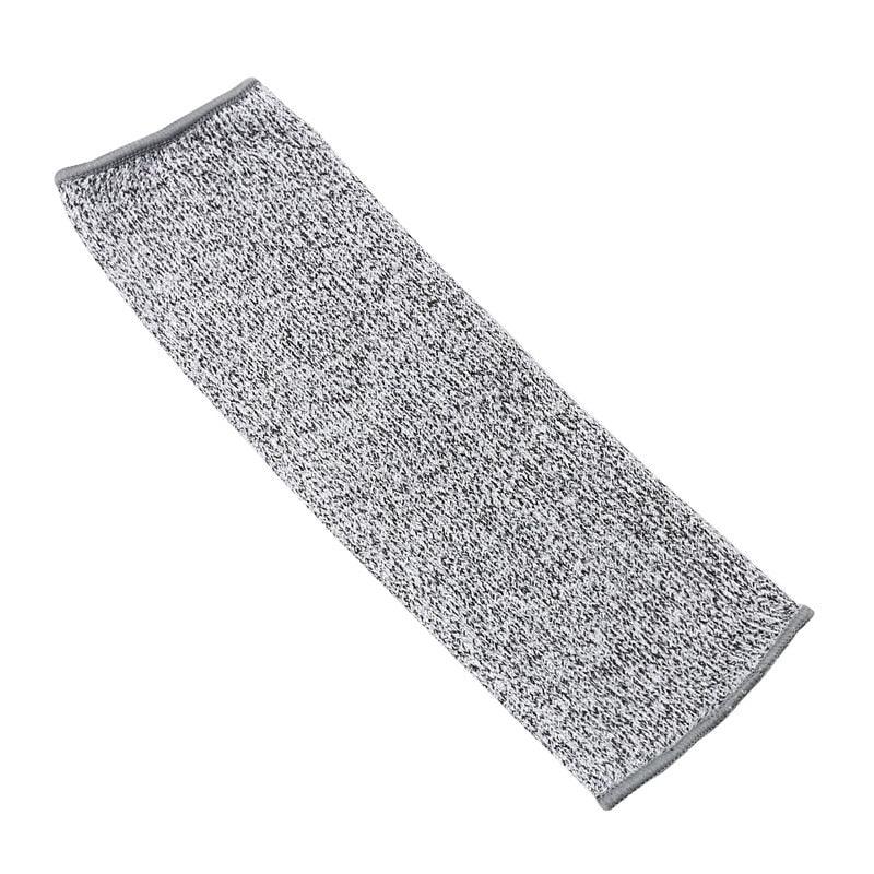 Men Grey Arm Sleeve Resistant Work Protection Fingerless Arm Sleeve Cover Arm Sleeves For Men And Women UV Protection Cooling Arm Sleeves Arm Guards With Thumb Slot