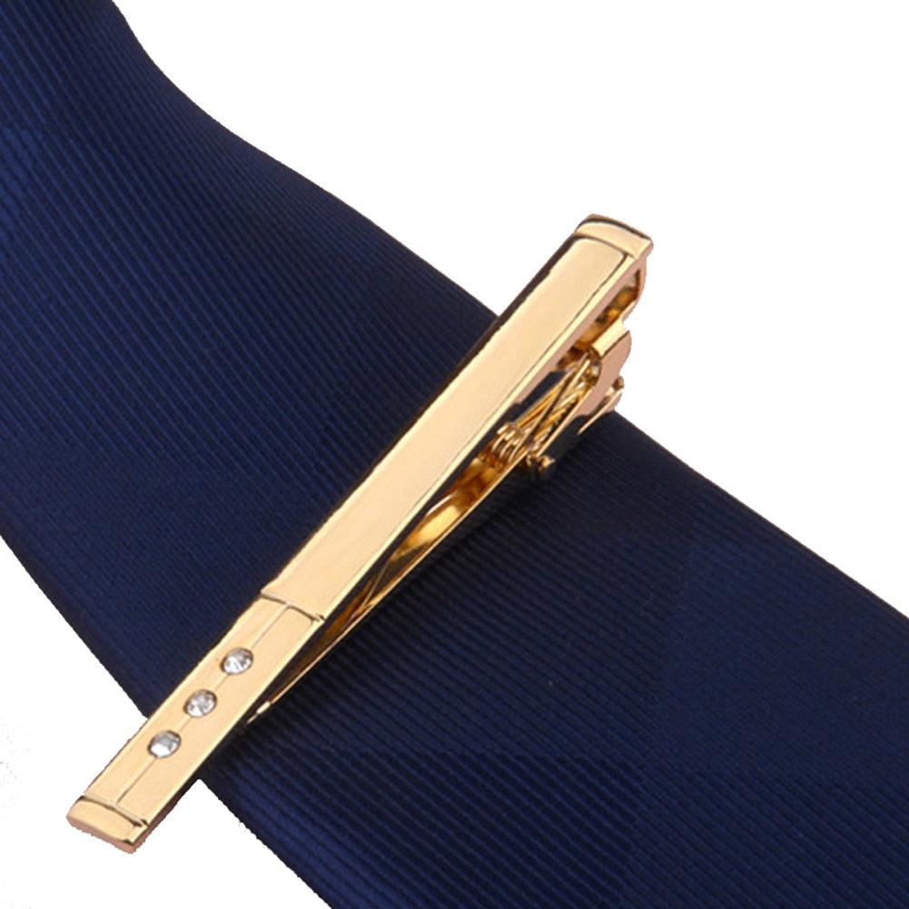 Men Metal Alloy Tie Clip Clamp Necktie Bar Clasp Tie Bar Clip Men's Tie Bar Necktie Bar Men's Tie Accessories Men’s Tie Clips Classic Gift Wedding Bridegroom Business Fashion Formal Gifts