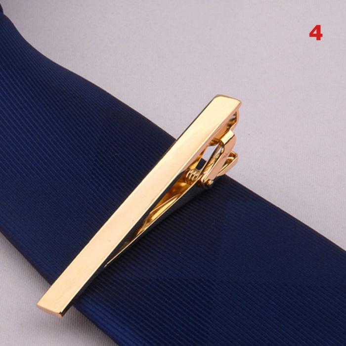 Men Metal Alloy Tie Clip Clamp Necktie Bar Clasp Tie Bar Clip Men's Tie Bar Necktie Bar Men's Tie Accessories Men’s Tie Clips Classic Gift Wedding Bridegroom Business Fashion Formal Gifts