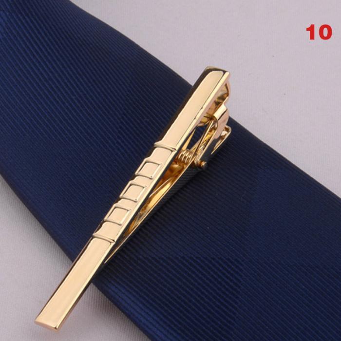 Men Metal Alloy Tie Clip Clamp Necktie Bar Clasp Tie Bar Clip Men's Tie Bar Necktie Bar Men's Tie Accessories Men’s Tie Clips Classic Gift Wedding Bridegroom Business Fashion Formal Gifts