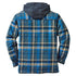 Men's Autumn Winter Jacket Plaid Hooded Long Sleeve Basic Casual Shirt Jackets  Men's Long Sleeve Soft Warm Jacket With Hood Hooded Shirt Jacket Soft Long Sleeve Outdoor Clothes For Men