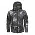 Men's Camouflage Tactical Jacket Green Camouflage Water Resistant Jacket Waterproof Windbreaker Hooded Jackets Ski Jacket Warm Winter Coats Men Soft Winter Hooded Coat Hiking Clothes