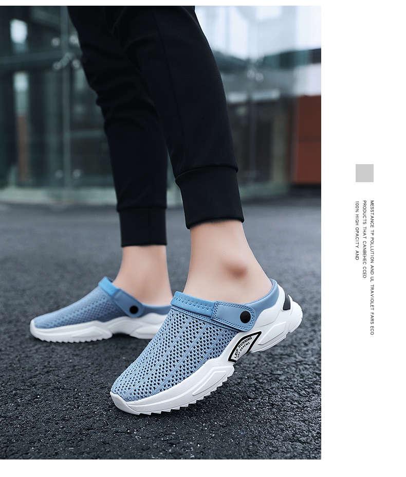 Men's Casual Shoes Rubber Flip Flops Slippers Home Beach Sandals Man Shoes Tennis Fitness Fashion Summer Clogs Sandals Shoes Breathable Beach Walking Slippers Shoes