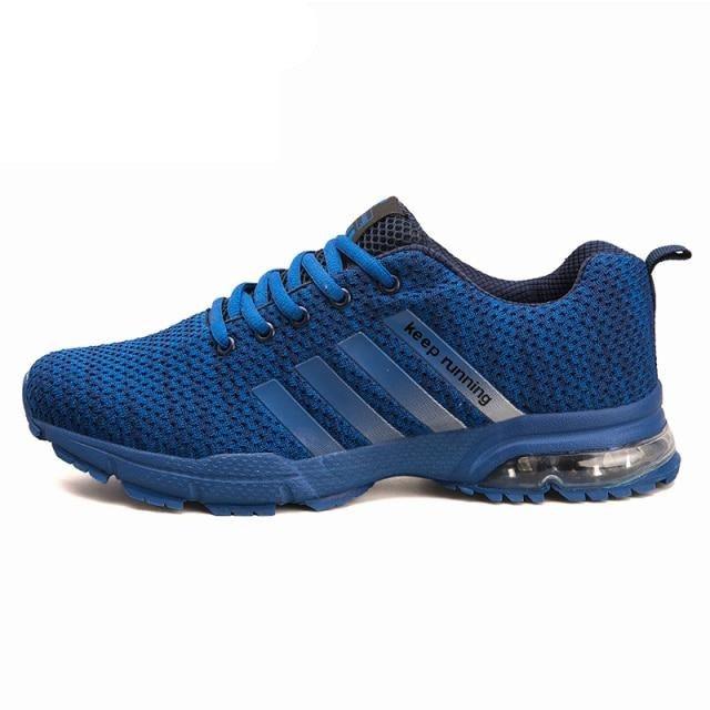 Men's Casual Sports Shoes Breathable Sneakers Air Cushion Running Shoes Air Cushion Mesh Running Shoes Women Footwear Mens Casual Sport Training Fitness Sneakers For Workout