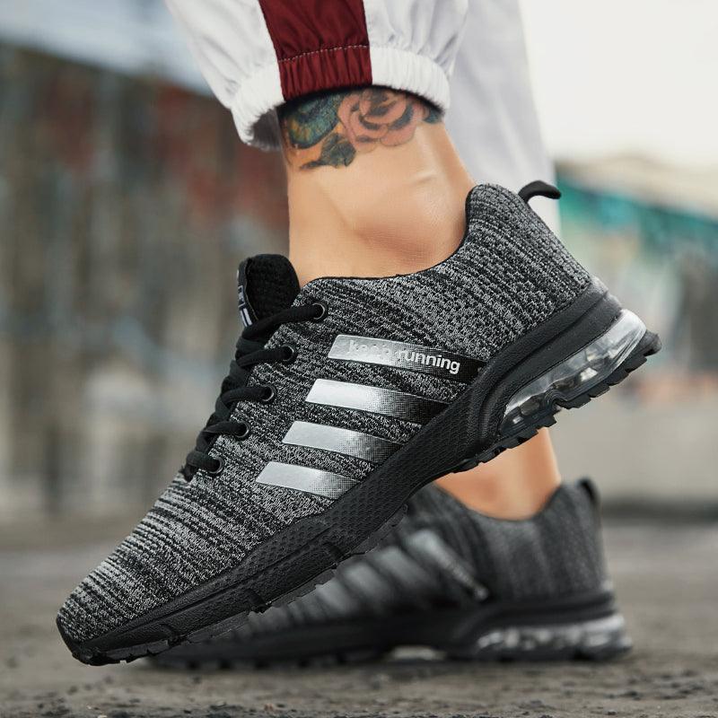 Men's Casual Sports Shoes Breathable Sneakers Air Cushion Running Shoes Air Cushion Mesh Running Shoes Women Footwear Mens Casual Sport Training Fitness Sneakers For Workout