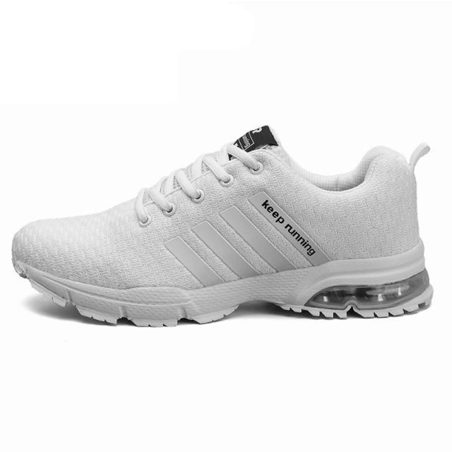 Men's Casual Sports Shoes Breathable Sneakers Air Cushion Running Shoes Air Cushion Mesh Running Shoes Women Footwear Mens Casual Sport Training Fitness Sneakers For Workout