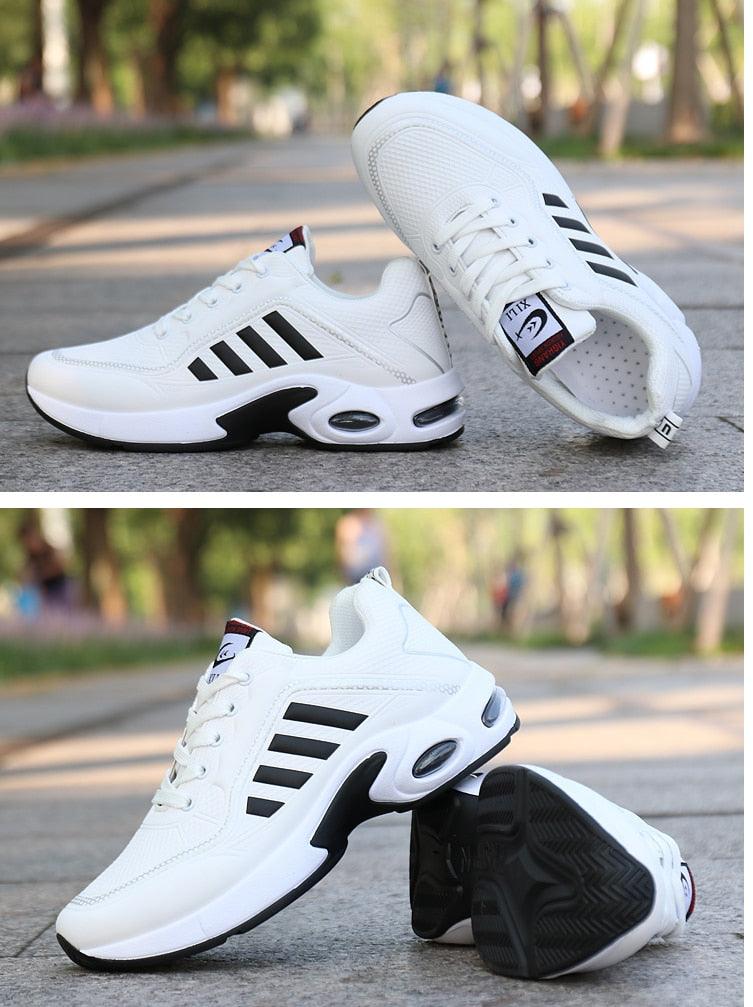 Men's Leather Autumn Shoes Casual Sneakers Tennis Fashion White Trainers Sneakers Casual Leather Fashion Sneakers Breathable Sports Running Sneakers - STEVVEX Shoes - 105, Air Mesh Sneakers, Athletic Sneakers, Blue Sneakers, Elegant Mens Sneakers, Fashion Men Sneakers, Men Sneakers, Men's Strong Sneakers, Mens Gym Sneakers, Mens Sport Sneakers, Running Sneakers, Shoes, Sneakers, Sport Boys Sneakers, Sport Mens Sneakers, Sport Sneakers - Stevvex.com