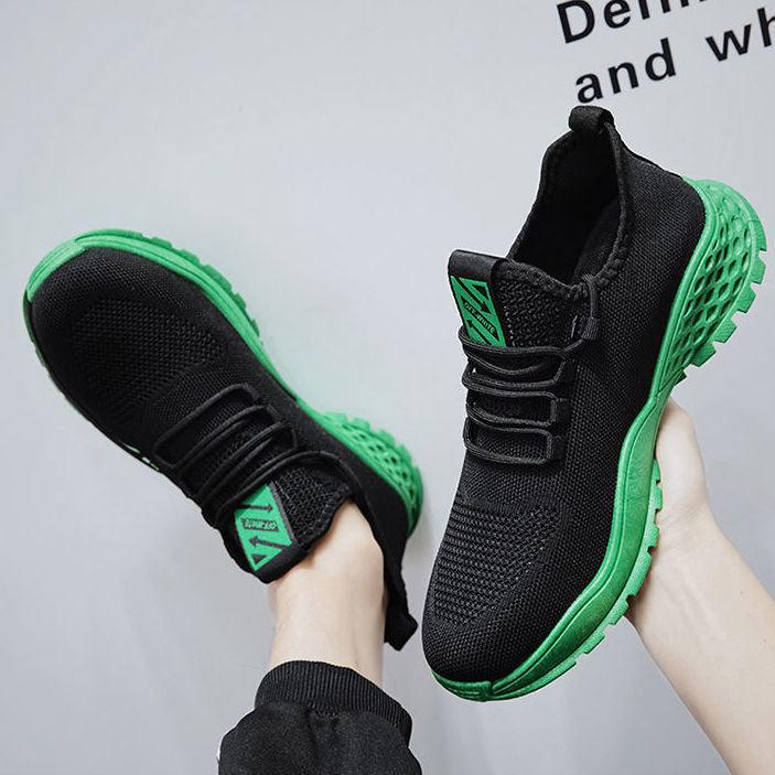 Men's Lightweight Running Shoes New Summer Comfortable And Breathable Sports Outdoor Fashion Sneakers Slip On Lightweight Athletic Fashion Casual Breathable Shoes For Walking Running Jogging