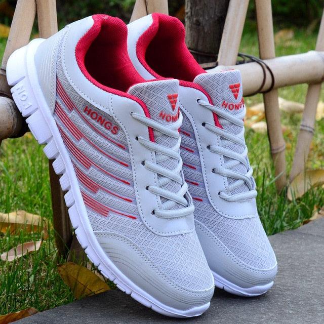 Men's Lightweight Walking Sneakers Casual Shoes Trainers Sneakers Sport Light Sneakers Breathable Casual Shoes Outdoor Walking Comfortable Running Sneakers For Mens