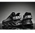 Men's Luxury Sneakers Autumn Mens Casual Shoes Lace-Up Breathable Light Running Tenis Shoes Modern Sneakers Breathable Black Trendy Sneakers