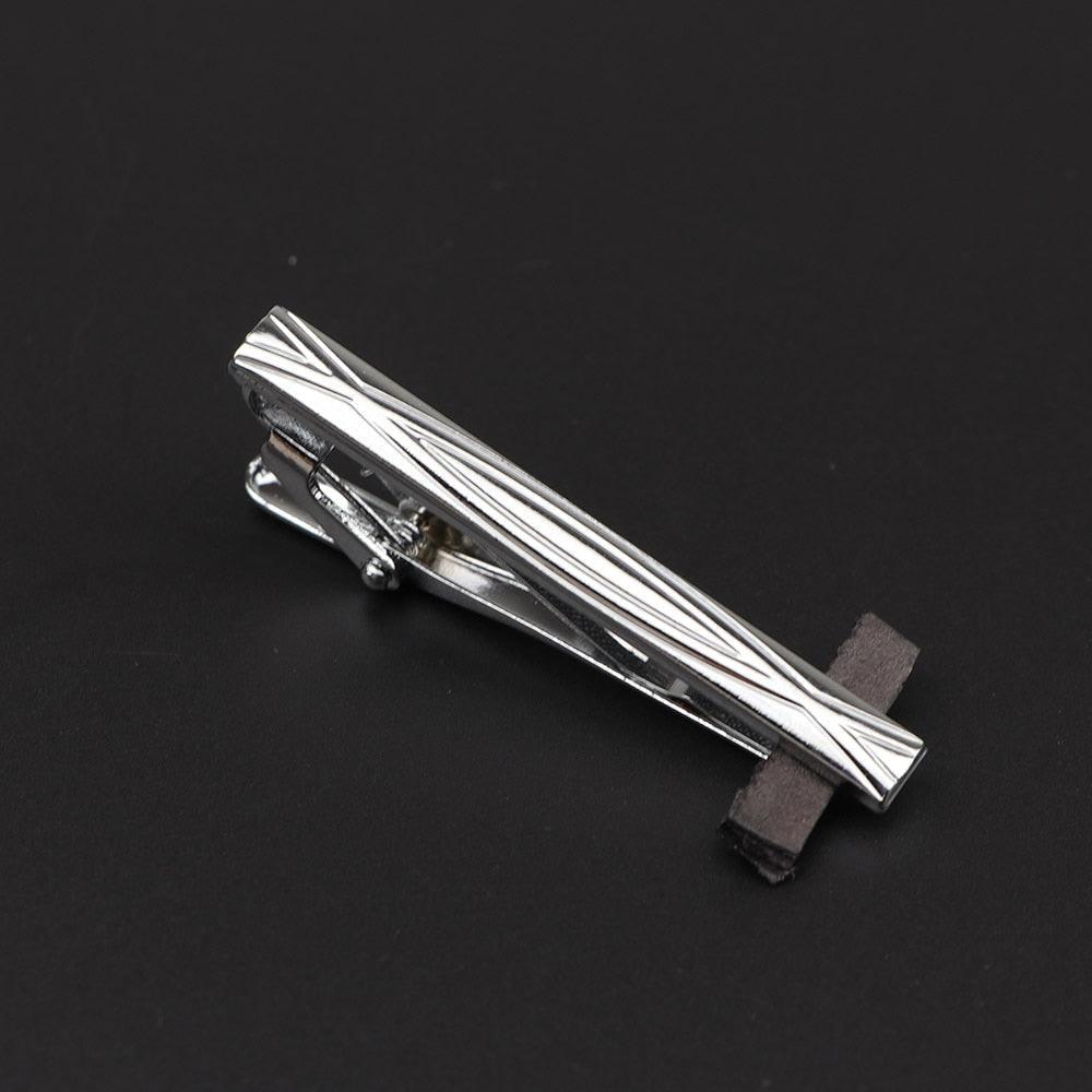 Men's Metal Tie Clip Bright Stainless Steel Tie Clip Men's Classic Tie Clip Elegant Jewelry Necktie Clips Clasp Simple Wedding Jewelry Necktie Clips For Party Charming Creative Anniversary Gifts