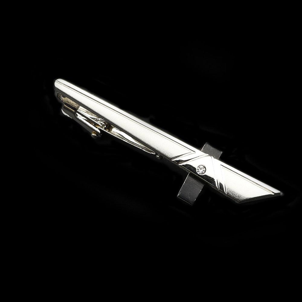 Men's Metal Tie Clip Bright Stainless Steel Tie Clip Men's Classic Tie Clip Elegant Jewelry Necktie Clips Clasp Simple Wedding Jewelry Necktie Clips For Party Charming Creative Anniversary Gifts