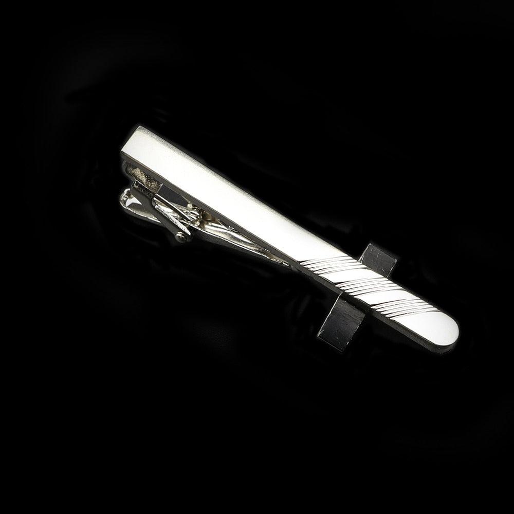 Men's Metal Tie Clip Bright Stainless Steel Tie Clip Men's Classic Tie Clip Elegant Jewelry Necktie Clips Clasp Simple Wedding Jewelry Necktie Clips For Party Charming Creative Anniversary Gifts