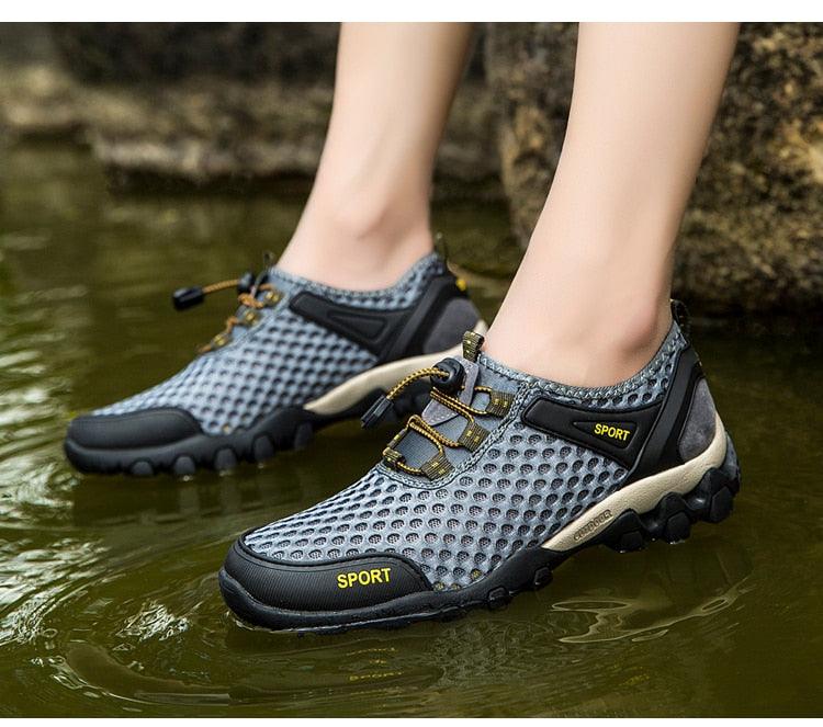 Men's Non-Slip Hiking Climbing Water Sports Shoes Beach Barefoot Surfing Shoes Outdoor River Upstream Quick Dry Barefoot Beach Sneakers Swim Boating Fishing Yoga Gym - STEVVEX Shoes - 107, Beach Men Shoes, Breathable Men Shoes, Breathable Sneakers, Climbing Shoes, Fishing Shoes, Hiking Mens Shoes, Men Casual Shoes, Men Shoes, Mens Beach Sneakers, Mens Sport Sneakers, Non-Slip Shoes, River Shoes, Shoes, Soft Shoes, Sport Mens Shoes, Strong Mens Shoes, Surfing Shoes, Water Sports Shoes - Stevvex.com