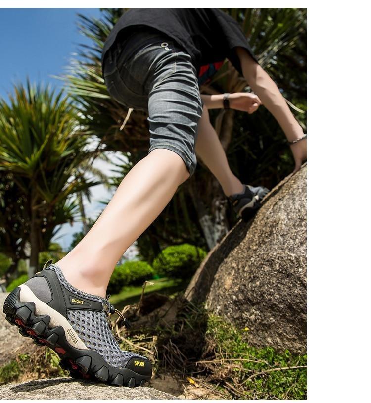 Men's Non-Slip Hiking Climbing Water Sports Shoes Beach Barefoot Surfing Shoes Outdoor River Upstream Quick Dry Barefoot Beach Sneakers Swim Boating Fishing Yoga Gym - STEVVEX Shoes - 107, Beach Men Shoes, Breathable Men Shoes, Breathable Sneakers, Climbing Shoes, Fishing Shoes, Hiking Mens Shoes, Men Casual Shoes, Men Shoes, Mens Beach Sneakers, Mens Sport Sneakers, Non-Slip Shoes, River Shoes, Shoes, Soft Shoes, Sport Mens Shoes, Strong Mens Shoes, Surfing Shoes, Water Sports Shoes - Stevvex.com