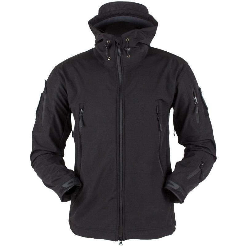 Men's Outdoor Soft Fleece Jacket Men's And Women's Jacket Unique Jackets For Men Windproof  Waterproof Breathable Jacket Thermal Hooded Tactical Jacket Outdoor Camouflage Fleece Hooded Coat