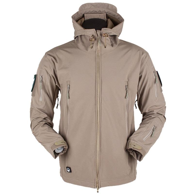 Men's Outdoor Soft Fleece Jacket Men's And Women's Jacket Unique Jackets For Men Windproof  Waterproof Breathable Jacket Thermal Hooded Tactical Jacket Outdoor Camouflage Fleece Hooded Coat