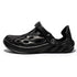 Men's Sandals Summer Hole Shoes Rubber Garden Shoes Black Beach Flat Sandals Beach Slippers Pool Water Sandals With Comfortable Arch Support Summer House Slippers Lightweight Sandals