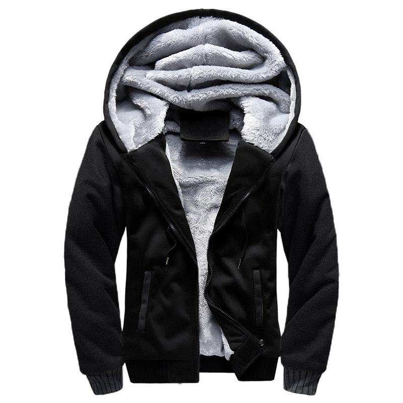 Men's Winter Jacket Camouflage Thick Warm Jackets Hooded Long Sleeve Jacket Man Casual Hoodies Men Winter Sweatshirt Warm Soft Jacket Men's Clothing Heavyweight Jacket Ideal Gift For Friends