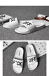 Men Slippers Unisex Bathroom Home Slides Male Couple Beach Sandals Fashion House Shoes Non-slip Flip Flops Mens Bathroom Pool Non-Slip Quick Drying Fashion Slippers