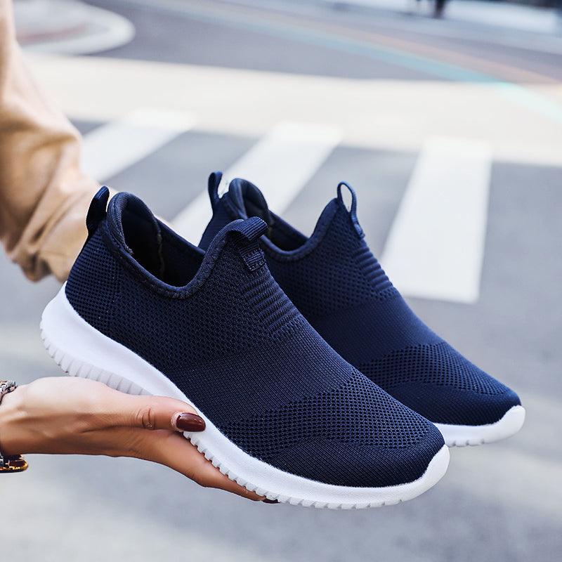 Men Sneakers Lightweight Casual  Slip On Walking Socks Sneakers Trainers Mesh Flat Breathable Summer Walking Beach Mesh Shoes Comfortable Mesh Athletic Espadrilles