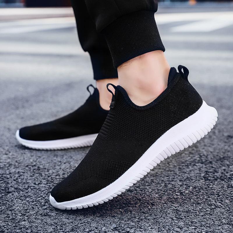 Men Sneakers Lightweight Casual  Slip On Walking Socks Sneakers Trainers Mesh Flat Breathable Summer Walking Beach Mesh Shoes Comfortable Mesh Athletic Espadrilles