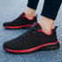 Men Sport Lightweight Running Sneakers Walking Casual Breathable Shoes Non-Slip Comfortable Black Fashion Men Casual Shoes Running Walking Sneakers