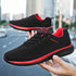 Men Sport Lightweight Running Sneakers Walking Casual Breathable Shoes Non-Slip Comfortable Black Fashion Men Casual Shoes Running Walking Sneakers