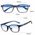 Men Stylish And Luxury Anti Blue Rays Eyeglasses Reading Eye Protection Glasses Antifatigue Computer Eyewear With Diopter +1.5 +2.0 +2.5 +3.0 +3.5 +4.0