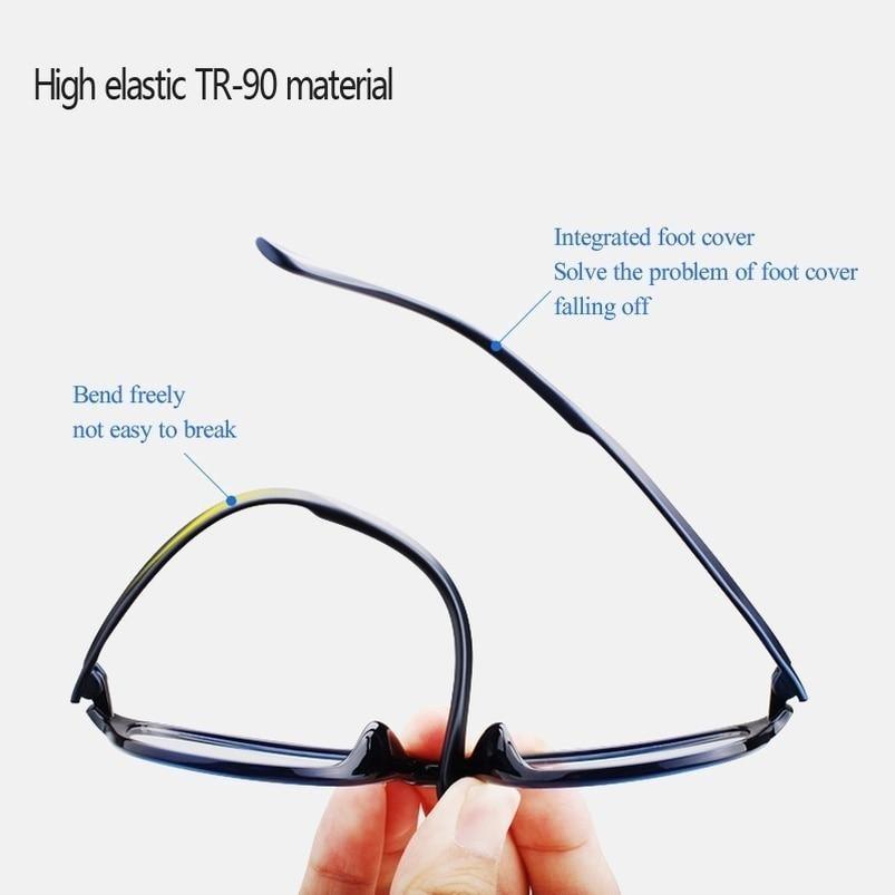 Men Stylish And Luxury Anti Blue Rays Eyeglasses Reading Eye Protection Glasses Antifatigue Computer Eyewear With Diopter +1.5 +2.0 +2.5 +3.0 +3.5 +4.0