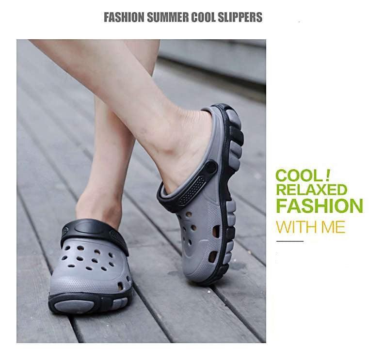 Men Summer Flip Flops Slippers Beach Sandals Flats Shoes Mens Garden Clogs Sports Sandals Outdoor Arch Support Clogs Garden Shoes Slip-on Beach Women Slippers