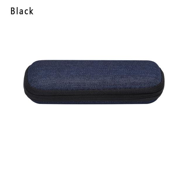 Men Women Leather Eye Glasses Case Fashion Unisex Hard Shell Protector Reading Eyewear Case Sunglasses Pouch Hard Shell Eyeglass Case For Reading Glasses Spectacles Small Sunglasses Pocket Size Cases