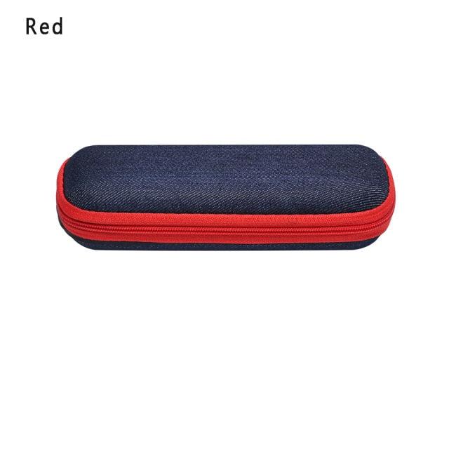 Men Women Leather Eye Glasses Case Fashion Unisex Hard Shell Protector Reading Eyewear Case Sunglasses Pouch Hard Shell Eyeglass Case For Reading Glasses Spectacles Small Sunglasses Pocket Size Cases