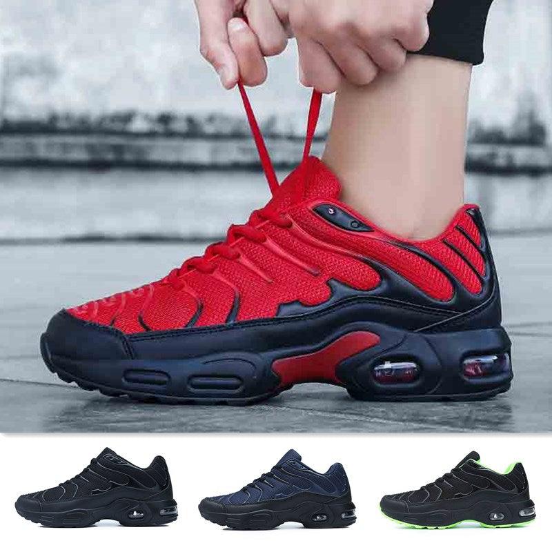 Mens  Air Cushion Mesh Breathable Running Shoes Outdoor Sports Athletic Walking Workout Sneakers Fashion Sport Gym Jogging Tennis Fitness Sneaker