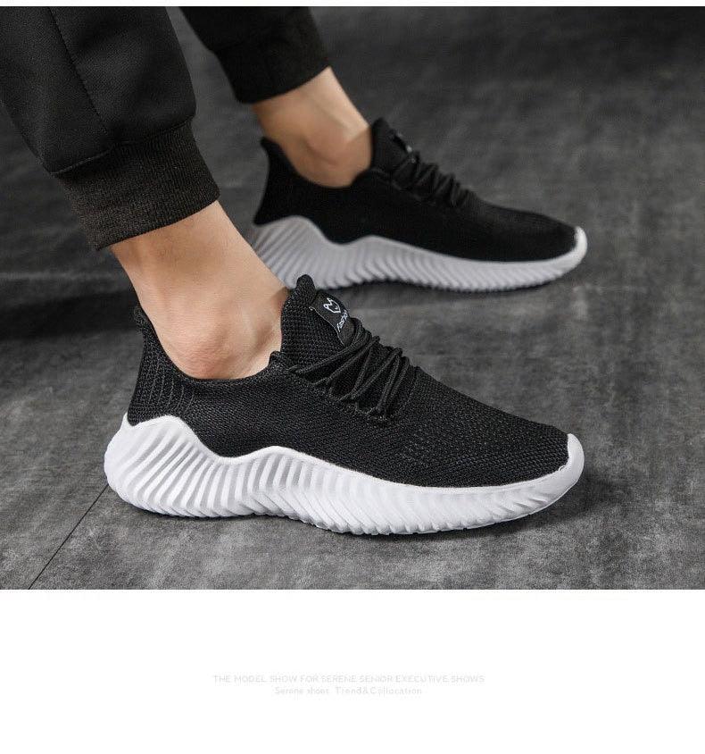 Mens Breathable White Trendy Sneakers Casual Design Light Walking Running Trainers Casual Breathable Mesh Men Running Shoes Walking Sneakers - STEVVEX Shoes - 105, Air Mesh Sneakers, Athletic Sneakers, High Quality Sport Sneakers, Men Sneakers, Men's Casual Sneakers, Mens Gym Sneakers, Mens Lightweight Sneakers, Mens Sport Sneakers, Modern Men Sneakers, Running Sneakers, shoes, Sneakers, Sport Mens Sneakers, Sport Sneakers, Street Sneakers, Strong Mens Sneakers, Walking Sneakers - Stevvex.com