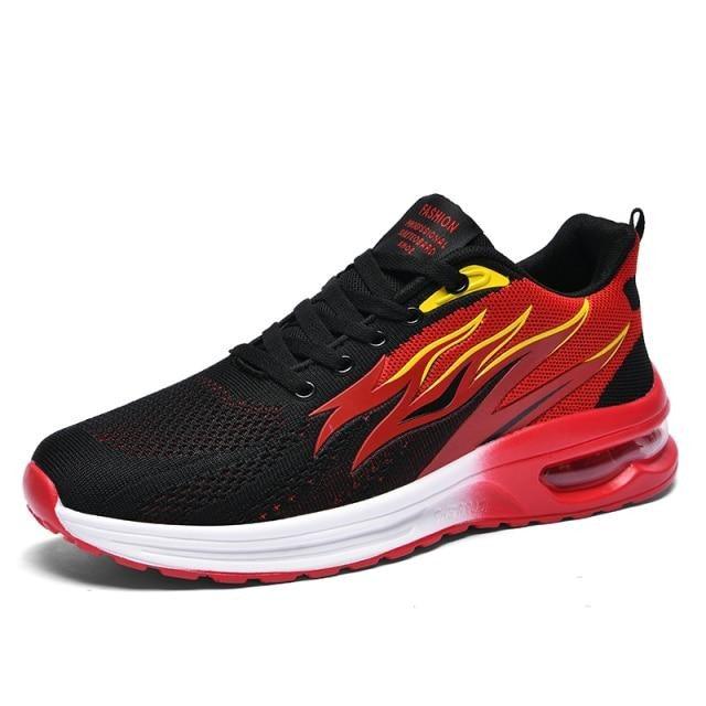 Mens Fashion Sneakers Air Cushion Mesh Running Shoes Women Footwear Mens Casual Sport Shoes Casual Sports Tennis Road Sneakers For Walking Gym Jogging Training Fitness