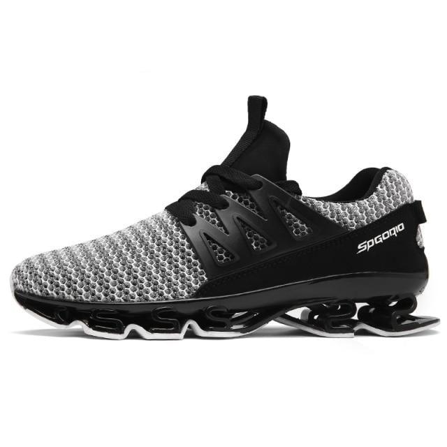 Mens Running Breathable Fashion Trainers Casual Couple Shoes Breathable Running Sports Outdoor Cushioning Sneakers Running Elegant Walking Athletics Trainer Sports Sneakers