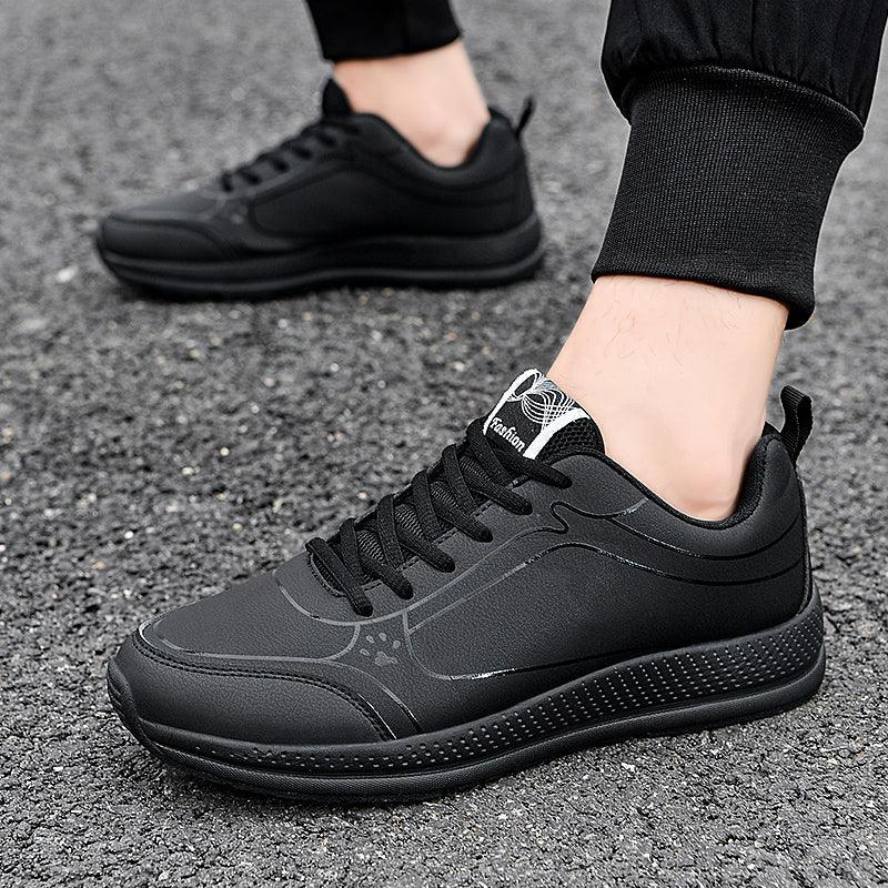 Mens Running Shoes Super Lightweight Walking Jogging Sport Sneakers Breathable Athletic Running Trainers Leather Spring Flats Outdoor Mens Sports High Quality Sneakers