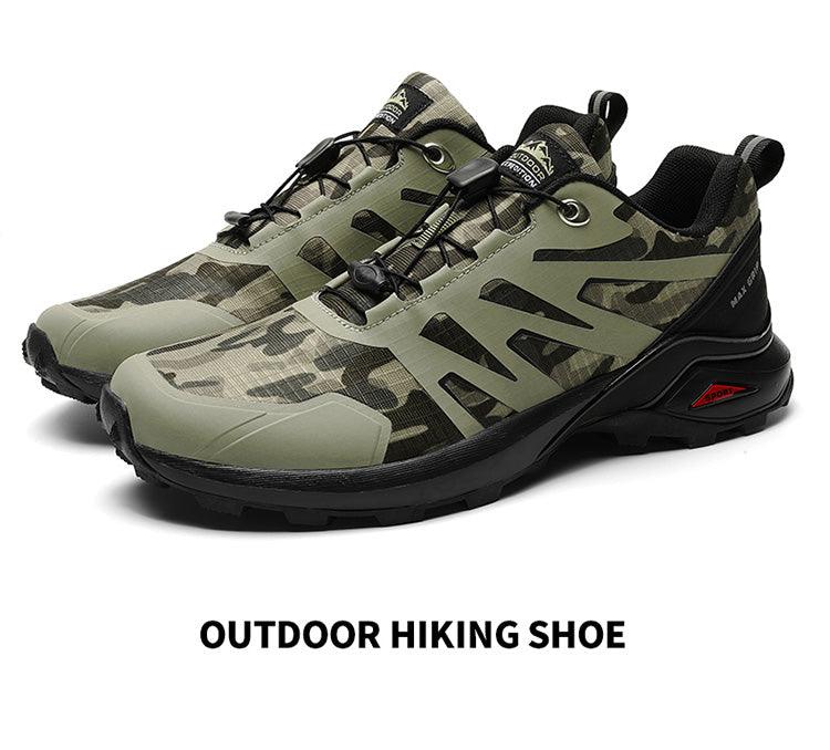 Mens Soft Breathable Outdoor Jogging Hiking Shoes Mountain Waterproof Running Shoes Sneakers Trail Running Non-Slip Hiking Breathable Walking Footwear Athletic Sneaker