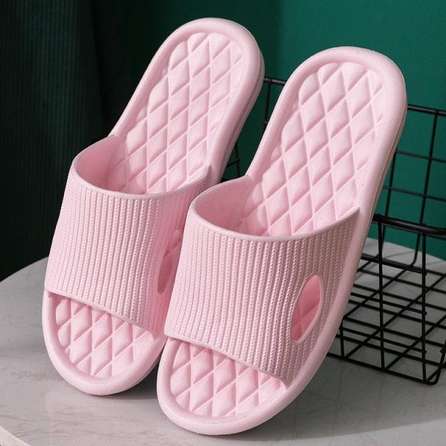 Mens Summer Slippers Shoes Bathroom Anti-slip Casual Beach Sandals Soft Sole Slide Flip Flops Soft Lightweight Flip-Flops Thicken Cushioned Slippers Shower Bathroom Shoes Beach Pool Flip Flop Slippers