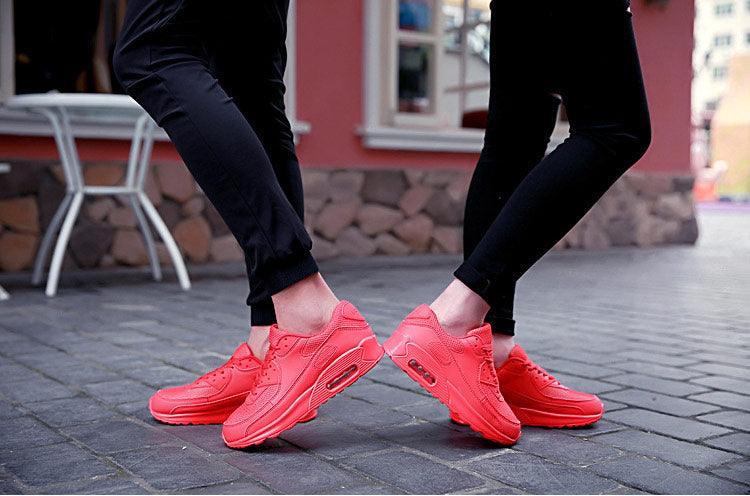 Mens Womens Luxury Sneakers Mesh Sports Casual Shoes Solid Lace-Up Outdoor Sports Sneakers Lace Up Unisex Walk Men's Air Athletic Running Shoes Fashion Sport Sneakers