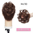 Messy Bun Scrunchy Hair Bun Fake Hair Synthetic Women Chignon Elastic Hair Band Hairpieces For Women Updo Donut Chignon Clip in Hair Extension For Volumized Hair Buns For Girls