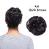 Messy Bun Scrunchy Hair Bun Fake Hair Synthetic Women Chignon Elastic Hair Band Hairpieces For Women Updo Donut Chignon Clip in Hair Extension For Volumized Hair Buns For Girls