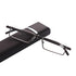 Metal Anti Blue Light Reading Glasses Men Half Frame Prescription Eyeglasses Male  Eyewear With Case For Men And Women Unisex Stylish Eyeglasses Glasses Clear Lens +1.75